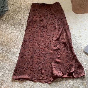 Aritzia Wilfred Silk Skirt w/ slit